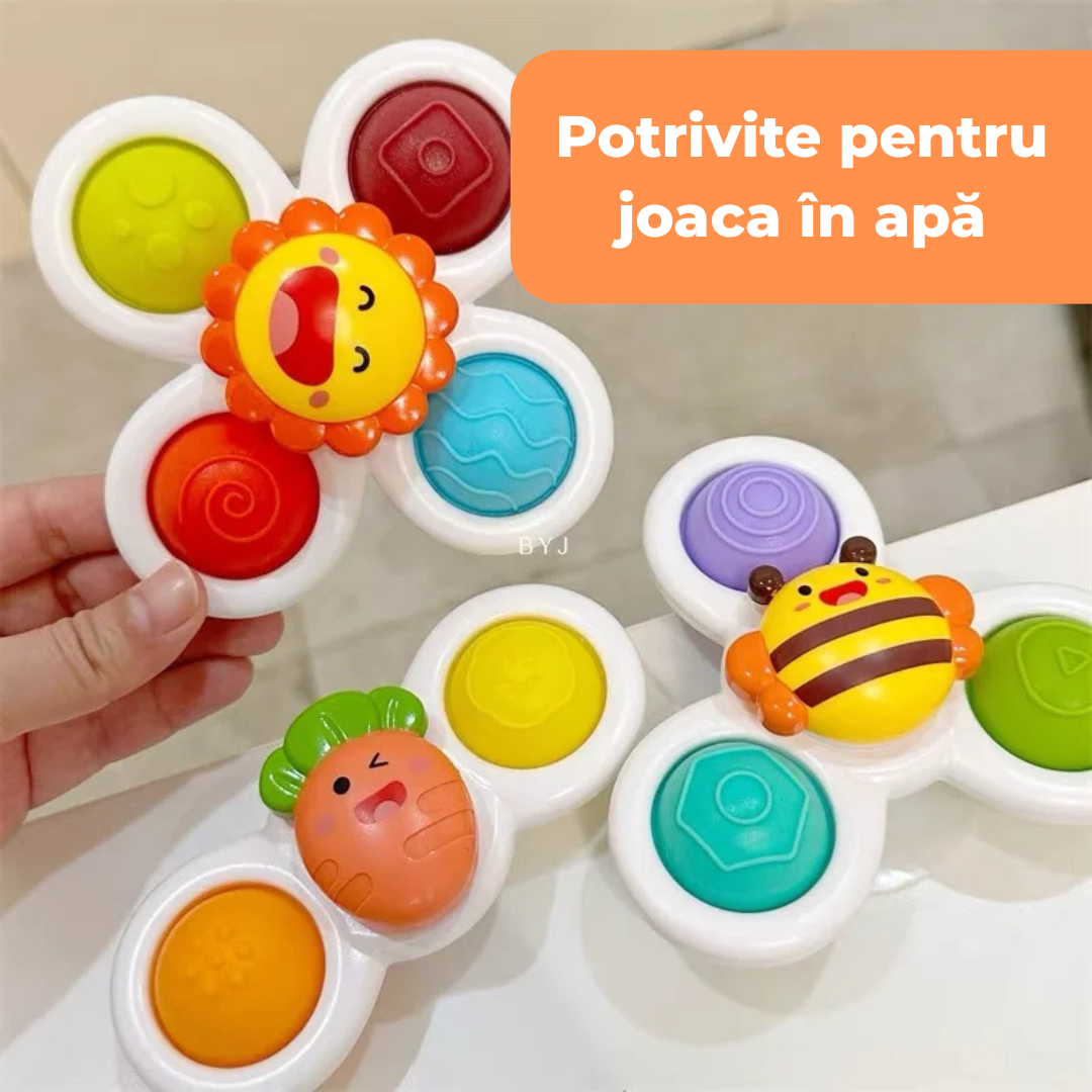 Set 3 Jucării Spinner Interactive