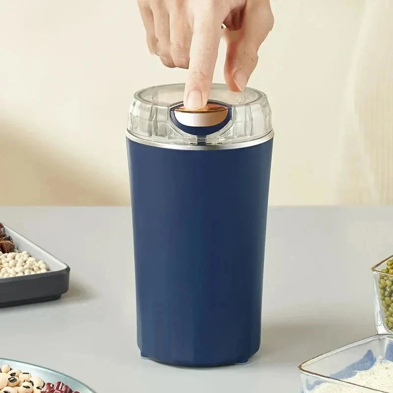 Râșniță Electrică Compactă pentru Cafea, Nuci, Cereale și Plante – Inox 304