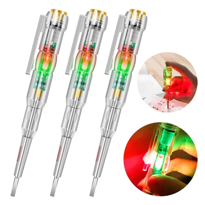 Pachet 1+1 CADOU Creion tester inteligent tensiune AC 70–250V – detector electric cu LED