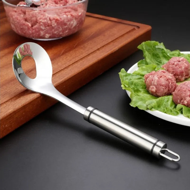 1+1 CADOU Dispozitiv Manual pentru Formarea Chiftelelor, Inox 304