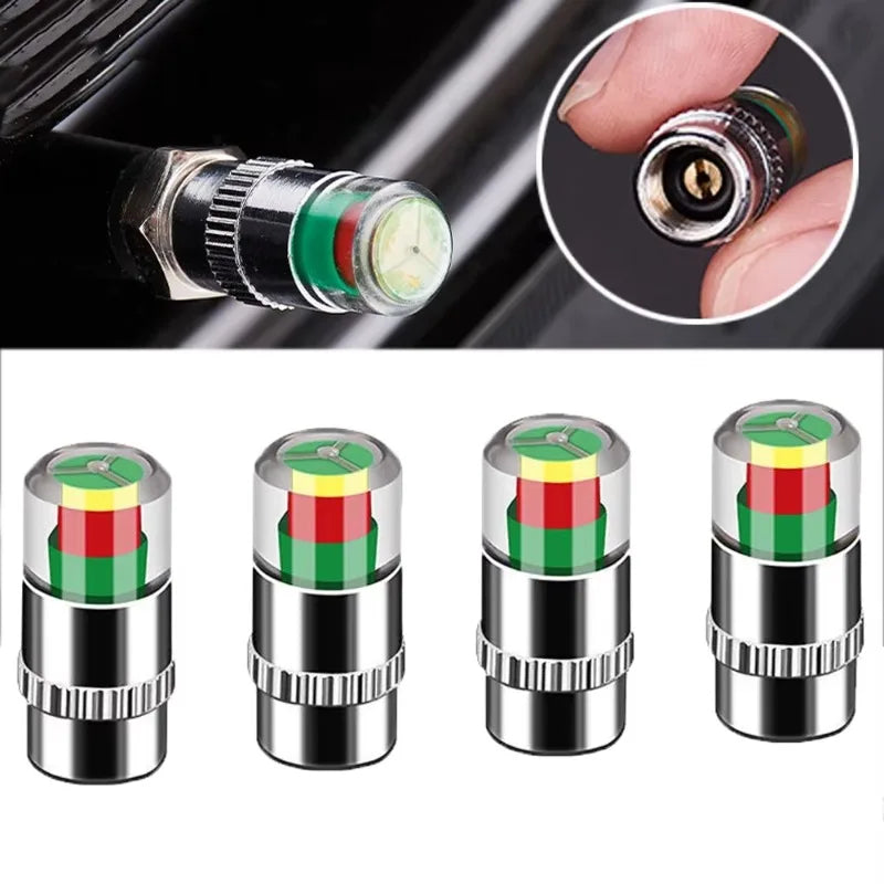 Set 4 Capace Ventil cu Monitorizare Presiune