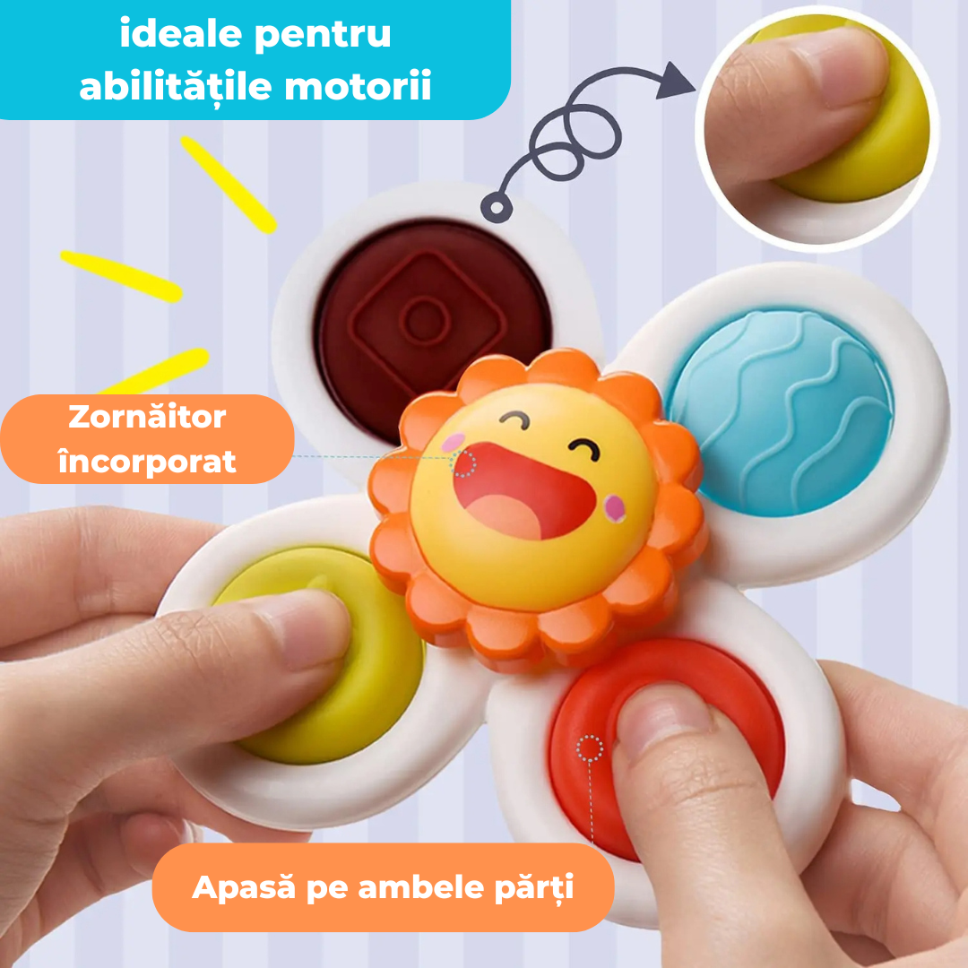 Set 3 Jucării Spinner Interactive
