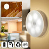 Set 3 x Lampă de Veghe LED cu Senzor de Mișcare, USB, Alb Cald, Montare Magnetică