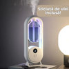 1+1 CADOU Aparat inteligent de aromaterapie – difuzor de uleiuri esențiale cu pulverizare automată + 1 sticlă ulei inclusă