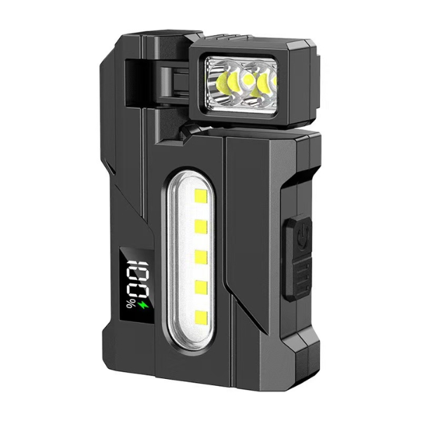 Lanternă LED compactă pentru exterior cu lumină puternică