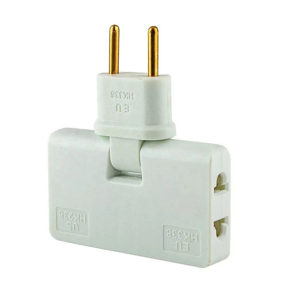 1+1 CADOU - Adaptor Triplu Rotativ 180°