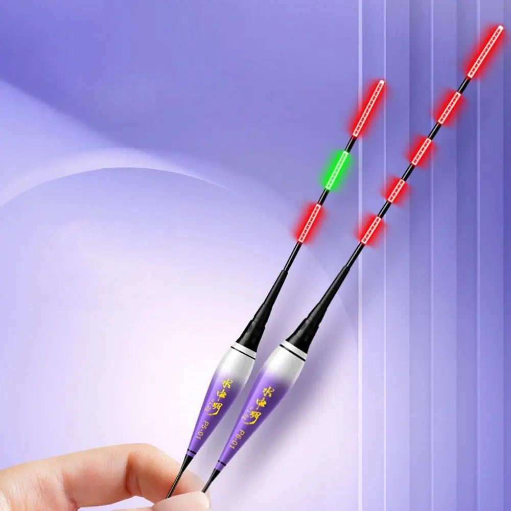 1+1 CADOU - Plută Inteligentă cu LED Set Accesorii Pescuit