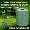 1+1 CADOU - Covor seminte gazon, GrassMat, biodegradabil, 300 cm x 20 cm