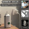 Încălzitor portabil pentru biberoane, Afișaj digital, 6 niveluri de temperatură, Baterie de 4000 mAh, Reîncărcabil