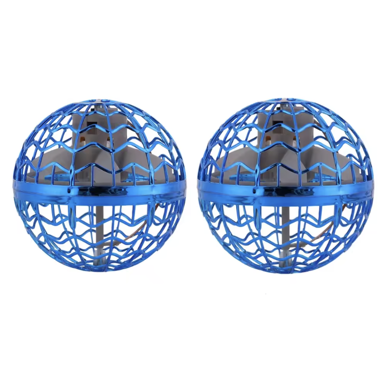 Minge zburătoare Flynova Pro cu LED, tip dronă, USB + controller – Ofertă 1+1 CADOU