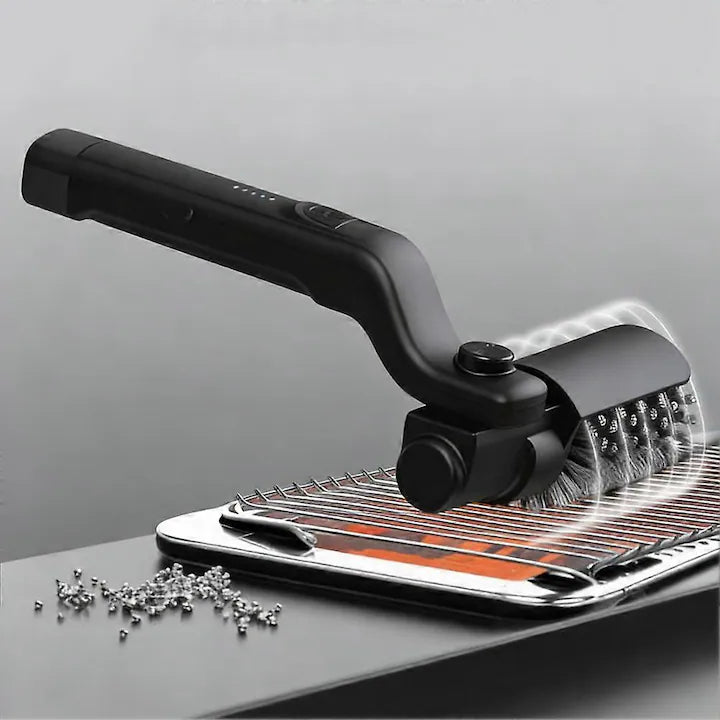 Perie Electrica De Curatat Gratarul, Pentru Gratare, Pentru Murdarie Persistenta, Cu Reglare Wireless A Vitezei