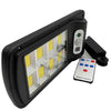 Set 5 x lampa cu incarcare solara Jortan, 8 Celule, 50W, telecomanda + 2 lămpi 100 LED CADOU