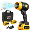 Suflanta aer turbo portabila, 2 acumulatori Li-Ion 48V, 1050W, negru-galben