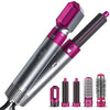 Perie de Par 5 in 1 Multifunctionala Hot Air Styler, Multiple Accesorii incluse