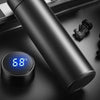Pachet 1+1 CADOU Termos Smart cu Afișaj LED pentru Temperatură, 500 ml, Inox